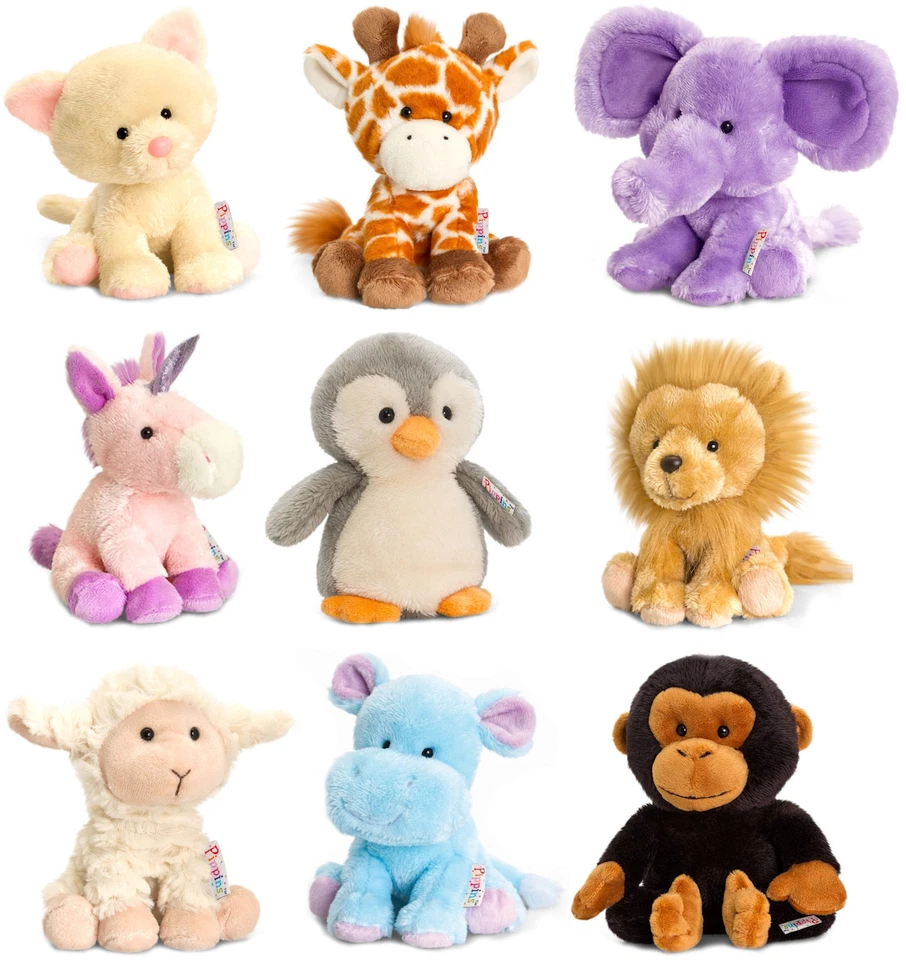 Pippins Plüschtier Kuscheltier Keel Toys, Stofftier ca.14cm für Baby Kind