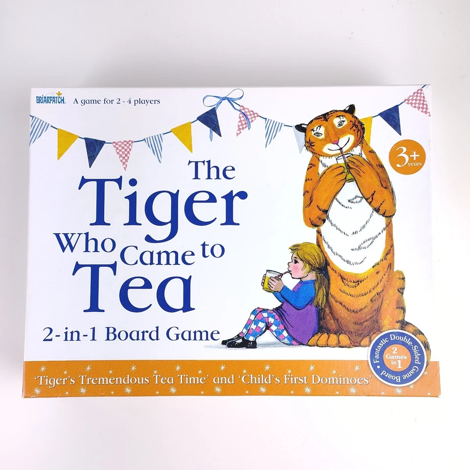 The Tiger Who Came to Tea - 2 In 1 Board Game - Paul Lamond Games  - Image 1 of 4