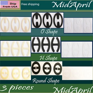 X3 BH Träger Clip Racer Bra Convertor Kunststoff ärmellos US VERKÄUFER - Bild 1 von 4