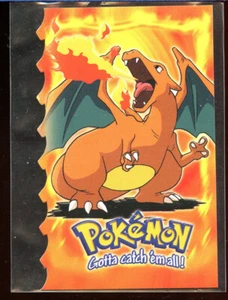 Charizard #06 Die Cut Topps The Movie 6 of 12 Ex/NM Black Logo Pokemon - Picture 1 of 4