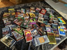 Lot of Misc. TCG Boosters Battletech WOW RedaKai GOT Illuminati Pokemon War D&D