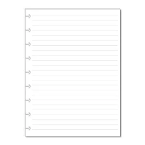 Para Happy Planner Classic + papel de recarga 7"x9-1/4"" FORRADO / NOTAS 9 ANILLO 50 Hojas - Imagen 1 de 6
