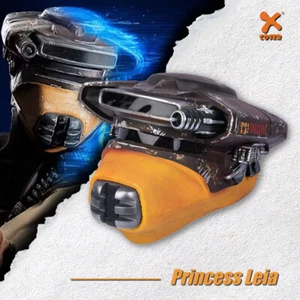Xcoser Star Wars Leia Boushh Cazarrecompensas Casco Halloween Juegos con disfraces Fiesta Accesorios - Imagen 1 de 13