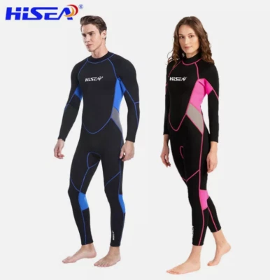 HISEA 3MM Neoprenanzug Warm Herren Lange Ärmel Surfen Schnorcheln Anzüge Tauchen Anzug