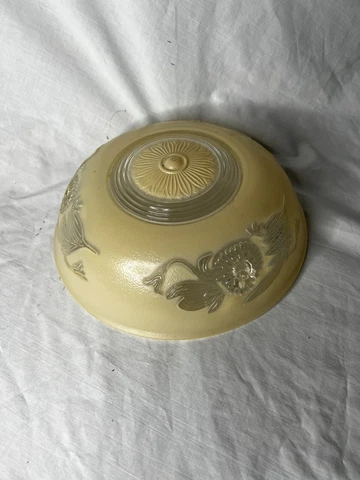 Vintage Antique Daisy Art Deco Victorian Floral Hanging Ceiling Light Lamp Shade Cover