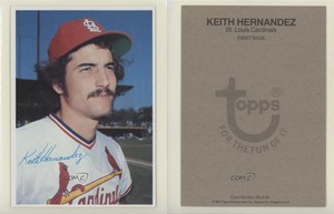 1980 Topps Super Gray Back Keith Hernandez #26