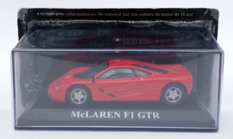 Coche modelo Altaya escala 1/43 AL27320B - McLaren F1 GTR - rojo Foto 1 de 1