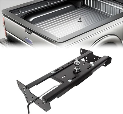 ECOTRIC Gooseneck Trailer Hitch Compatible with 1999-2016 Ford F250 F350 Comp... - Image 1 of 4