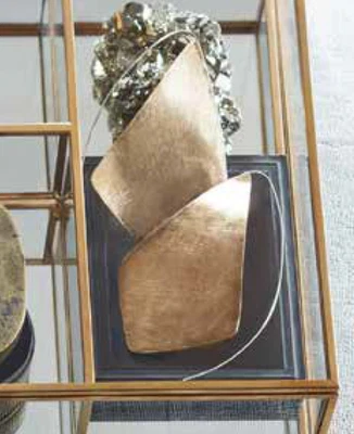 Brass Kite Earrings 4" Length – Roost Overstock/Banana Republic/Aureus + Argent - Image 1 of 4