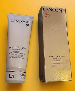 NeW Lancôme Absolue Hand Premium Bx Spf 15 Anti-Aging Cream 3.5 oz  New In Box - Picture 1 of 8