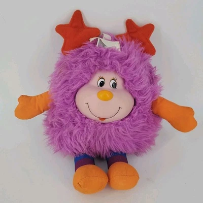 Vintage Rainbow Brite Purple Plush Doll Glee Sprite 12" Hallmark Mattel 1983 Toy - Image 1 of 4