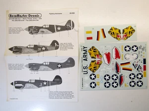 AeroMaster Decal Sheet 1:48 Scale Fighting Warhawks #48-065 - Picture 1 of 6