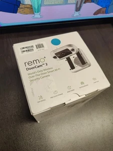 Remo+ DoorCam 2- Wireless Over-The-Door Smart Wi-Fi Security Camera - Picture 1 of 4