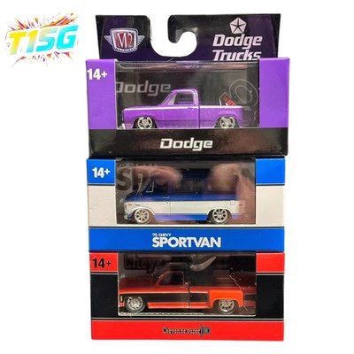 M2 Set WMTS21 '72 Dodge Adventurer 100 '75 Chevrolet Cheyenne Chevy Van G10 Htf - Image 1 of 4