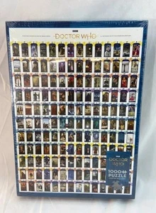 Doctor Who 1000 pc Episode Guide Puzzle With Poster Random Cut Jigsaw-NEW Rare - Picture 1 of 1