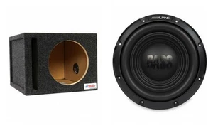 Alpine W10S4 750W Max 10" Subwoofer with Ported Enclosure - Picture 1 of 16