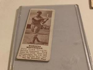 Burgess Whitehead 1942 Double Play MLB Trading Cards # 90 NY Giants - Very Good - Picture 1 of 2