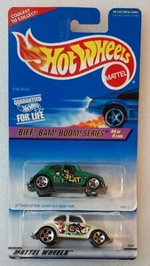 2 diff. HW's VW Bugs, Biff and Artistic series cars, 5sp & 5HO, both are MOC!!! - Picture 1 of 6