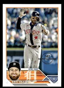 2023 Topps 582 Montgomery Club Set Break #591 Eric Haase Detroit Tigers - Picture 1 of 2