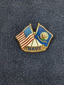 👀🎁United States Navy American Flag Lapel Pin Hat / Jacket Pin 🎁👀 SHIPS FREE!