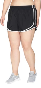 NEW NIKE [2X] Women's 3.0" TEMPO DRI-FIT Yoga/Track/Gym Shorts-Black 387332-010 - Picture 1 of 2