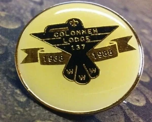 Pin insignia Colonneh Lodge Boy Scouts of America Orden de la Flecha BSA 1938 1988 - Imagen 1 de 3