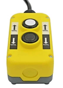 Pendant Controller Truck Tail Lift Control Switch Box Two Button - Picture 1 of 12