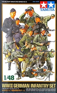 Tamiya 1/48 32512 WWII German Infantry Set - Picture 1 of 1