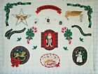 JOY TO THE WORLD APPLIQUES Wearable Showman Angel Rocking Horse FABRIC PANEL