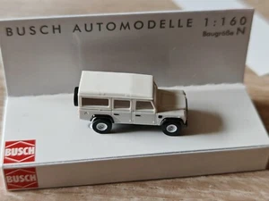 Busch N 8370 - 1 PKW Land Rover Defender, weiß ,Ep.V, NEU, TOP, OVP - Bild 1 von 3