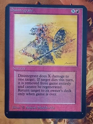 Mtg *miscut* Alpha Disintegrate - Image 1 of 2