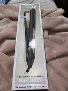 INFINITIPRO by CONAIR Tourmaline Ceramic Flat Iron 1 inch Digital Flat Iron M39 - Picture 1 of 2