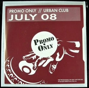 PROMO ONLY "URBAN CLUB JULY 2008" DJ PROMO 2X CD COMPILATION N.E.R.D., UNK *NEW* - Picture 1 of 4