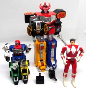 Vintage 1991 & 1997 Bandai Power Ranger Voltron 9" Red Ranger - Picture 1 of 1
