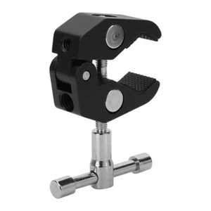 Camera Clamp Mount Ball Head Clip Arm Hot Shoe Adapter For DSLR Camera TG Fit - Picture 1 of 8