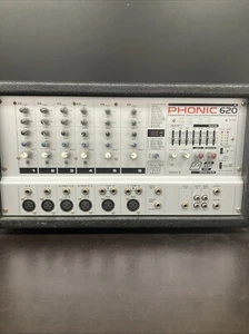 PHONIC 620 POWERPOD DELUXE 2X100W POWERED MIXER - Picture 1 of 8