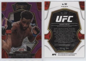 2023 Panini Select UFC Premier Level Purple Prizm /99 Geoff Neal #162