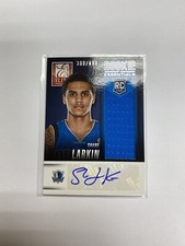 2013-14 Panini Donruss Elite SHANE LARKIN Rookie Jersey Auto /499 #RE-SL