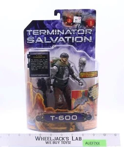 Figura T-600 Terminator Salvation cabezas intercambiables 2008 Playmates MOSC - Imagen 1 de 2