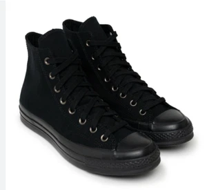 Converse Men's Chuck Taylor 70 Hi TRIPLE BLACK MONO 168928C h - Picture 1 of 6