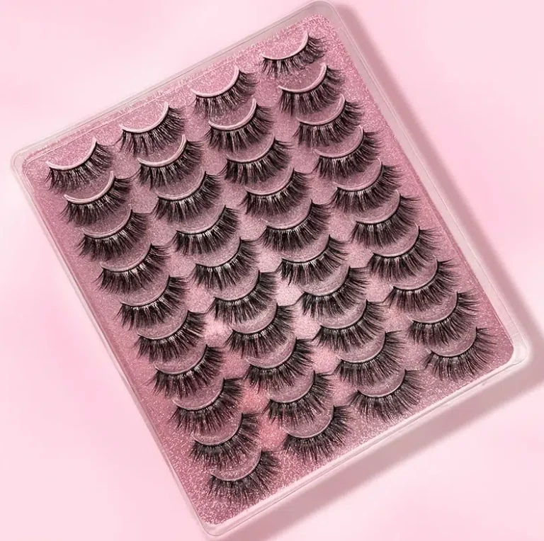 2 X 20 Pairs False Eyelashes Mink Natural Extension Black 3D Soft Lashes Makeup - Image 1 of 1