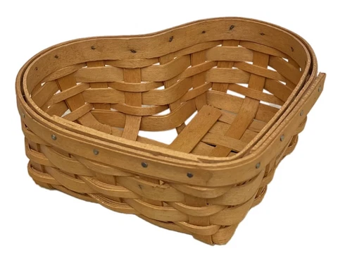 Longaberger Little Love Heart Basket 2000 Cover