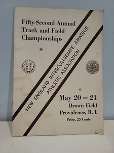 1938 New England Intercollegiate Amateur Athletics Track and Field Championship - Picture 1 of 9