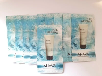 40ml of AHAVA Pure Minerals Pure Skin facial mud exfoliator 4ml sachets x 10 - Image 1 of 2