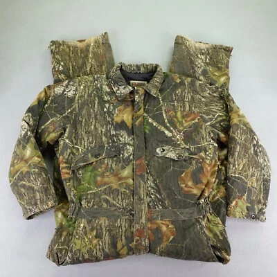Russell Outdoors Coverall Mens Large Brown Mossy Oak Break Up Camo Hunting Suit - Image 1 of 4
