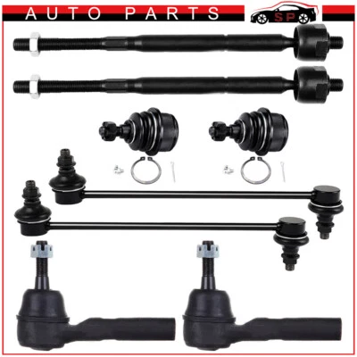Front Lower Ball Joints Steering Sway Bar Tie Rod End For 2011-2014 Chrysler 200 - Изображение 1 из 4