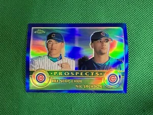 2003 Topps Chrome Refractors #432 Hee Seop Choi Nic Jackson 161/699 Chicago Cubs - Picture 1 of 1