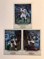 2017 Certified Philadelphia Eagles Team Set 3 Cards Carson Wentz Jeffery Matthew