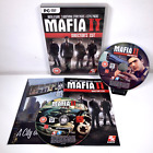 Mafia II 2 Director's Cut PC DVD Rom Game With Manual And Map - Untested