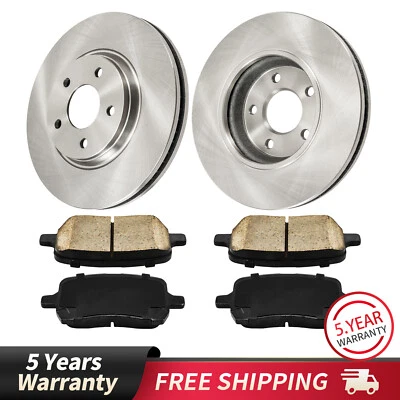 Комплект передних тормозных дисков и тормозных колодок для Chevrolet Cobalt Malibu 2008 55093 D1160 - Изображение 1 из 4